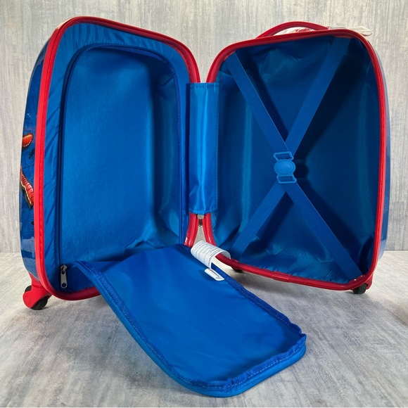 Heys Marvel Spiderman Hardside Kids Carry On 18" Spinning Luggage Bag Wheeled - Picture 11 of 13
